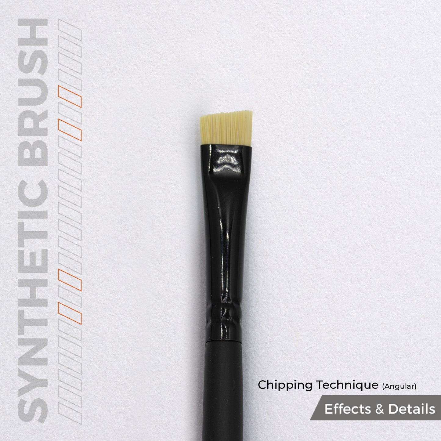 CHIPPING TECHNIQUE (ANGULAR) BRUSH