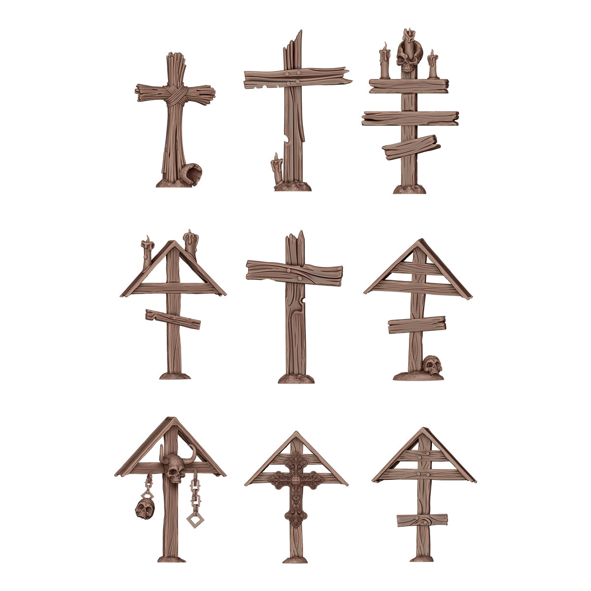 Preorder - WOOD CROSSES – AK BASING BITS