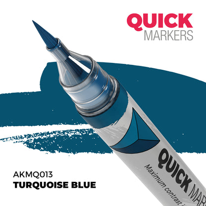 Preorder - Turquoise Blue Quick Marker