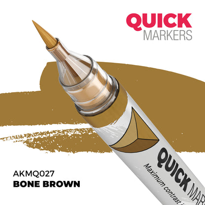 Preorder - Bone Brown Quick Marker