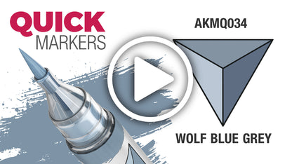 Preorder - Wolf Blue Grey Quick Marker
