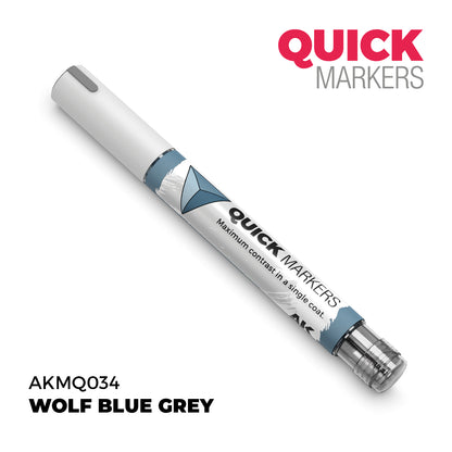 Preorder - Wolf Blue Grey Quick Marker