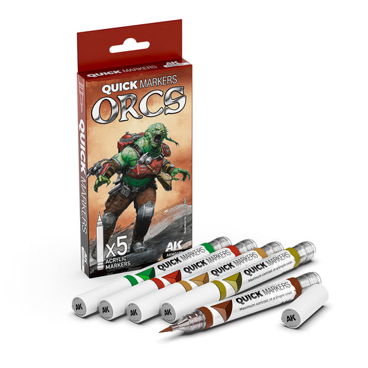 Preorder - Orcs Quick Markers Set