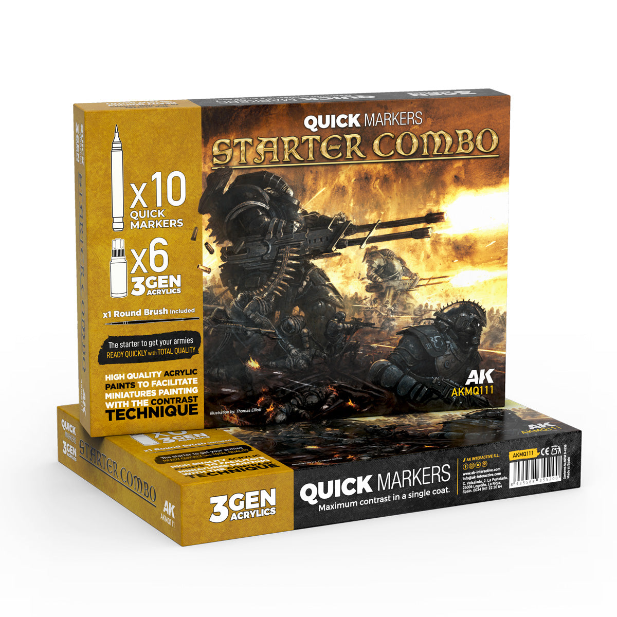 Preorder - Starter Combo Quick Markers Set