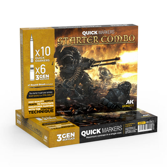 Preorder - Starter Combo Quick Markers Set