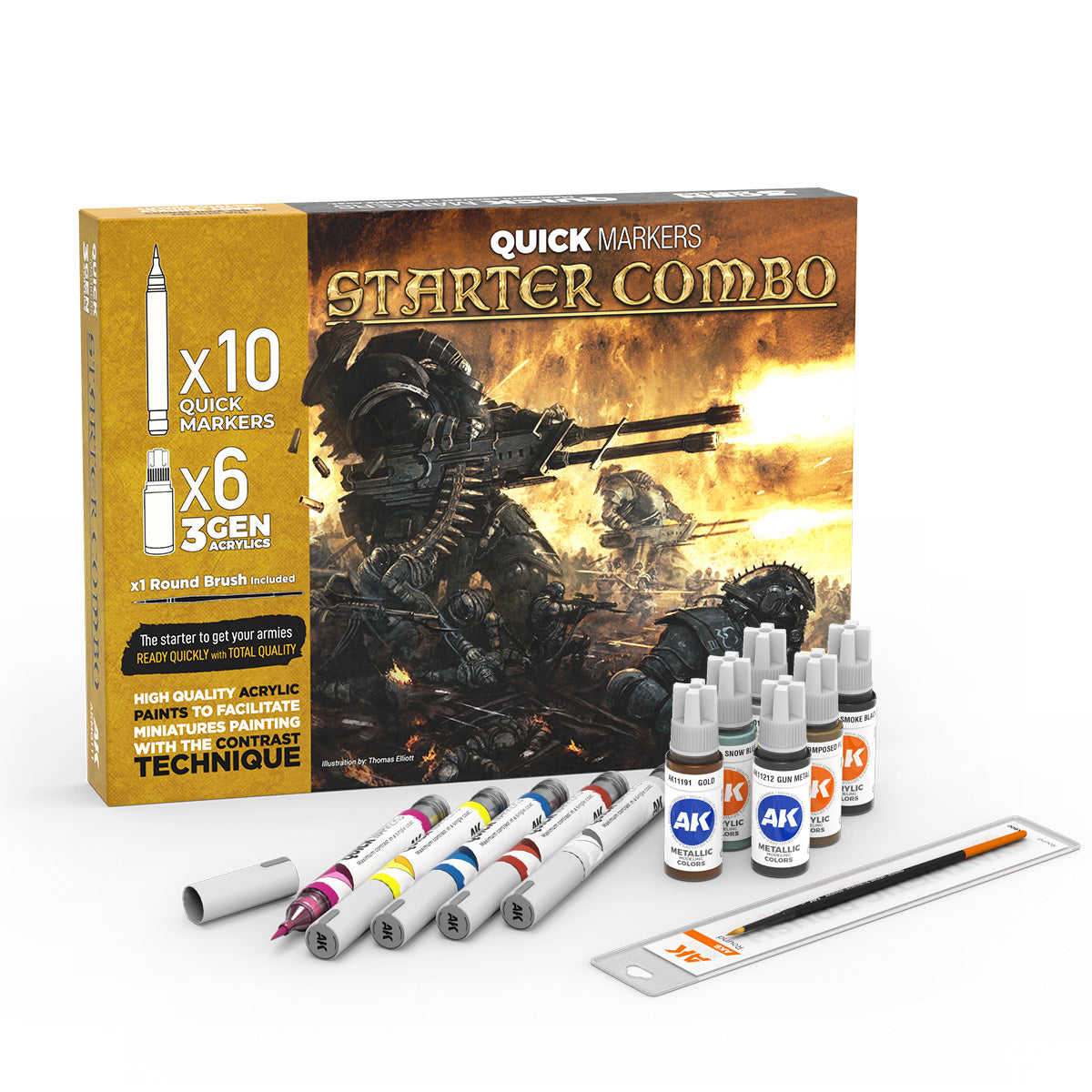 Preorder - Starter Combo Quick Markers Set