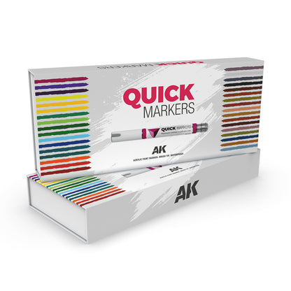 Preorder  - AK Quick Markers - Special Box Full Range