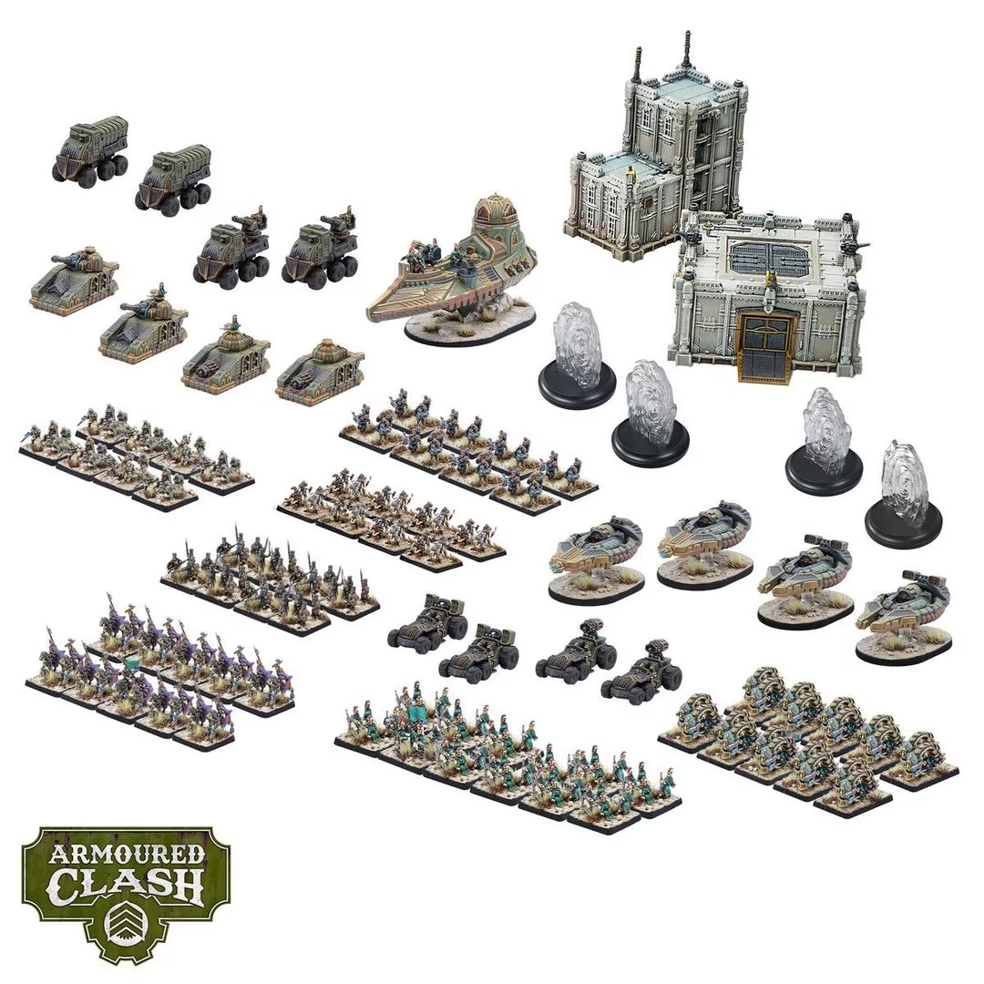 Preorder - Armoured Clash: Sultanate Faction Battlegroup - Starter Set