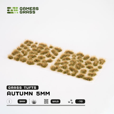 Autumn 5mm Tufts (Wild)