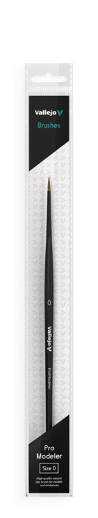 Natural Hair Brush No. 0 - Pro Modeler