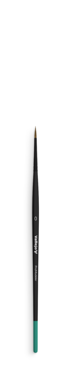 Natural Hair Brush No. 0 - Pro Modeler