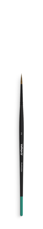 Natural Hair Brush No. 2 - Pro Modeler