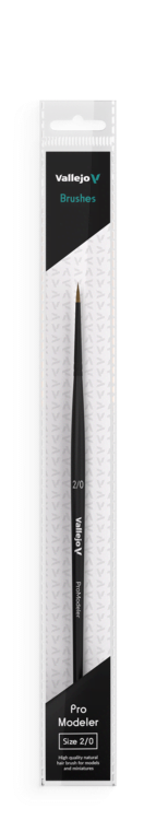 Natural Hair Brush No. 2/0 - Pro Modeler
