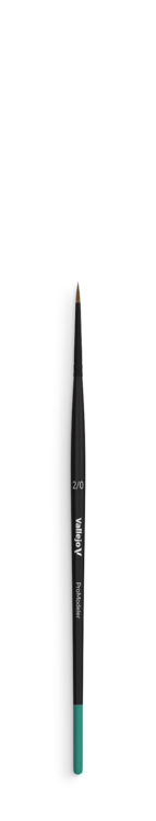 Natural Hair Brush No. 2/0 - Pro Modeler