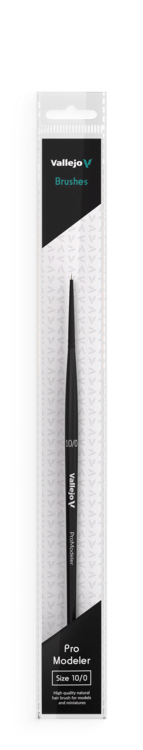 Natural Hair Brush No. 10/0 - Pro Modeler