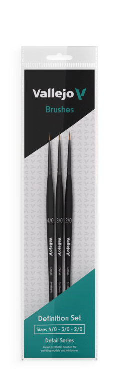 Detail: Definition Set - Synthetic fibers (Sizes 4/0, 3/0 & 2/0)