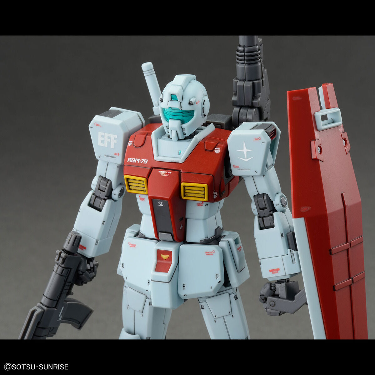 HG 1/144 RGM-79 GM (Shoulder Cannon/Missile Pod)