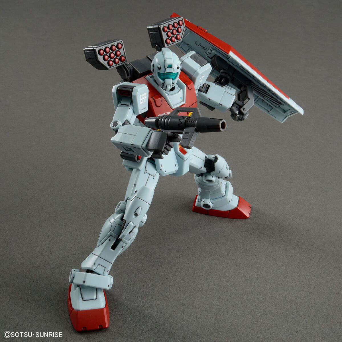 HG 1/144 RGM-79 GM (Shoulder Cannon/Missile Pod)