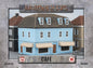 European: Café (Blue/Ivory - Limited Edition)