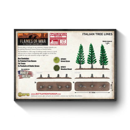 Preorder - Italian Tree Lines (x3)