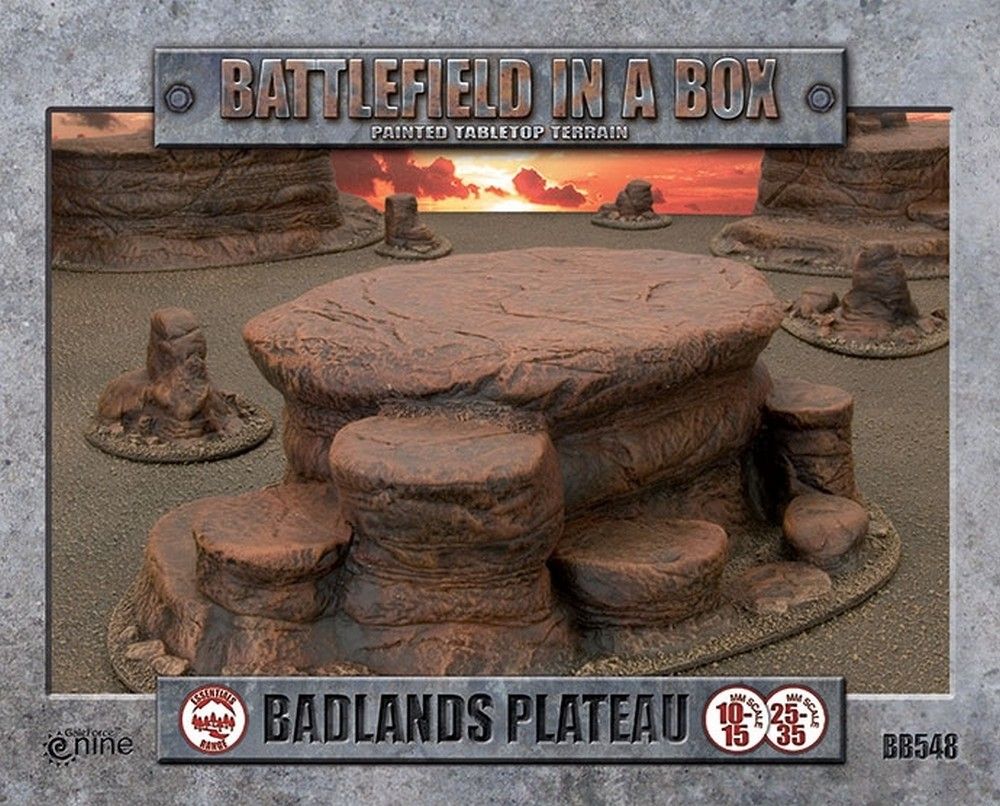 Badlands: Plateau - Mars