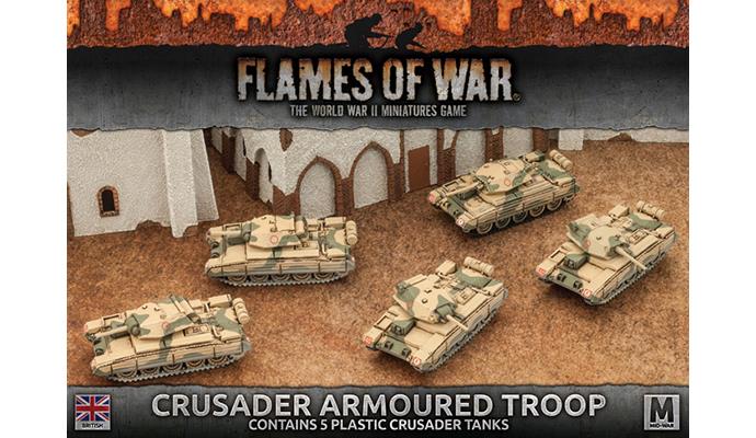 Crusader Armoured Troop (Plastic)