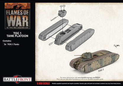 Preorder - TOG I Tank Platoon (x3) (EW)