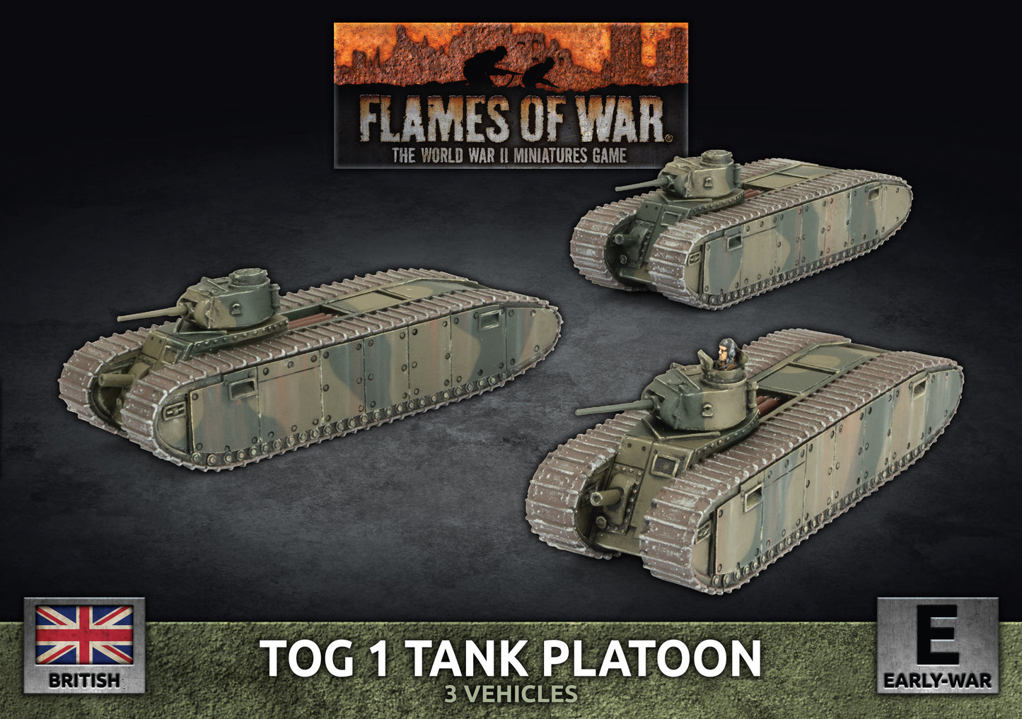 Preorder - TOG I Tank Platoon (x3) (EW)
