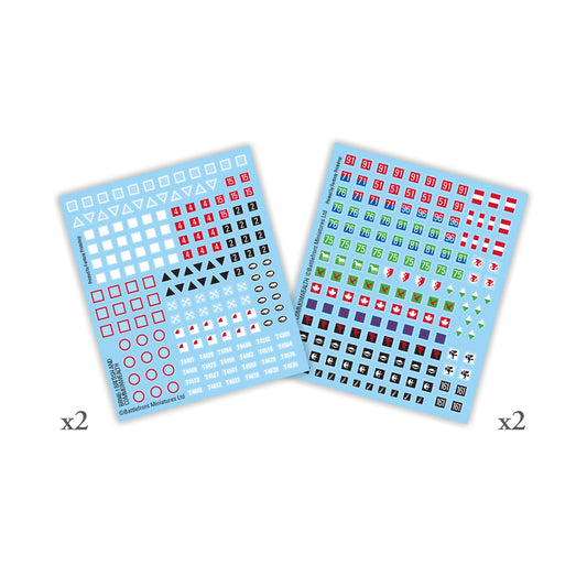 Preorder - British and Commonwealth Decals (x4)