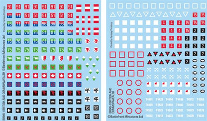 British and Commonwealth Decals