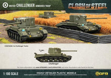 Lade das Bild in den Galerie-Viewer, Clash of Steel - Challenger Armoured Troop
