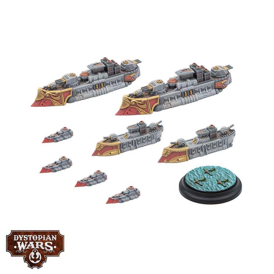 Preorder - Dystopian Wars: Crown Frontline Squadrons