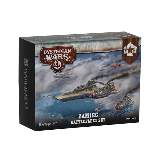 Preorder - Dystopian Wars: Zamiec Battlefleet Set