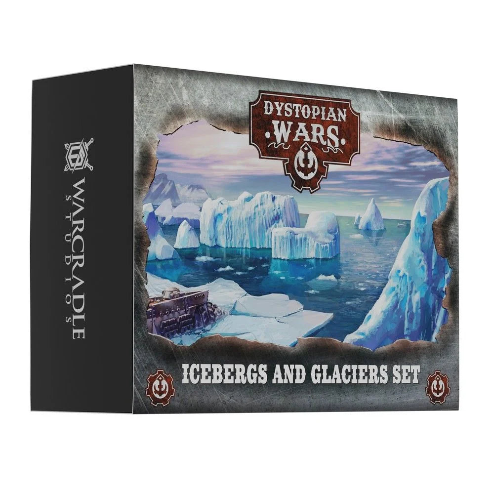 Icebergs and Glaciers Set