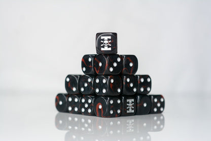 Preorder - Watching Skull D6 Sci-Fi Dice 20Stk