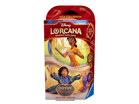 Preorder - Disney Lorcana: Set 8 - Domäne von Dschafar - Starter Deck Bernstein / Amethyst
