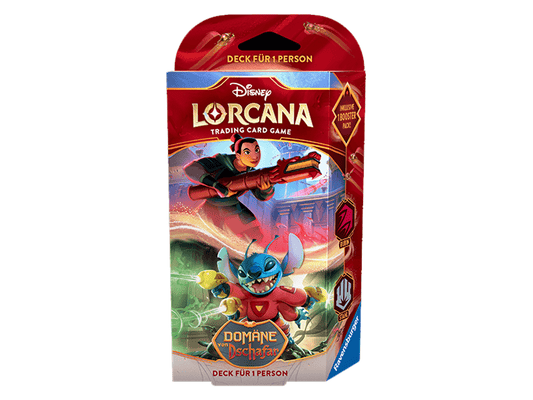 Preorder - Disney Lorcana: Set 8 - Domäne von Dschafar - Starter DeckRubin / Stahl