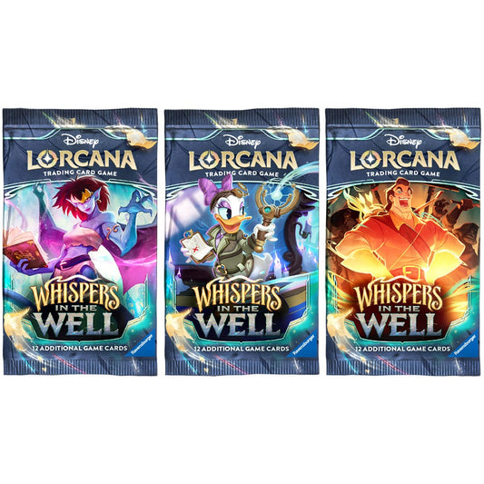 Preorder - Disney Lorcana: Set 10 - Whispers in the Well - 1 Booster Pack (Englisch)