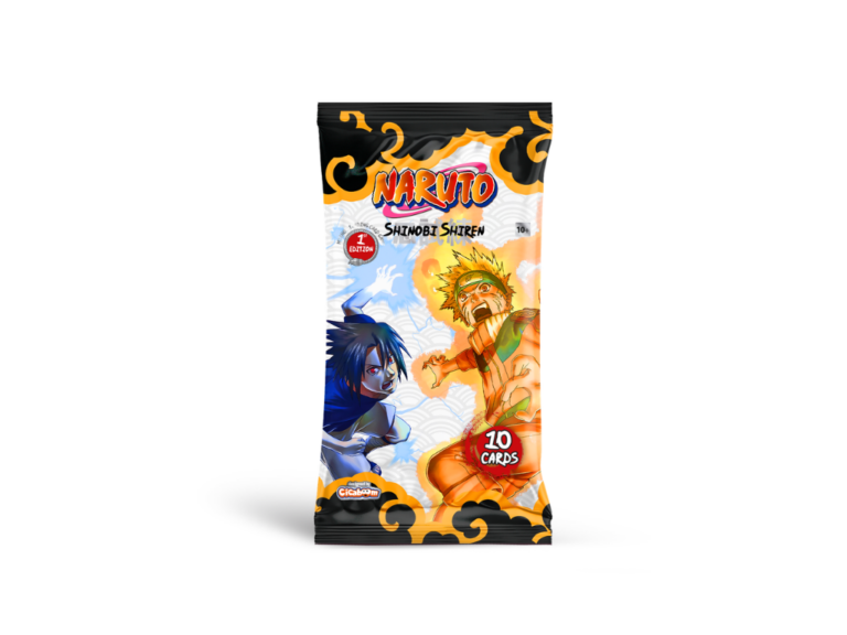 Preorder - Naruto Mythos TCG – SET 2 SHINOBI SHIREN, 1st edition Flowpack Display 24 booster
