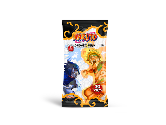 Preorder - Naruto Mythos TCG - SET 2 SHINOBI SHIREN, 1st edition Special Pack Design A 1st wave