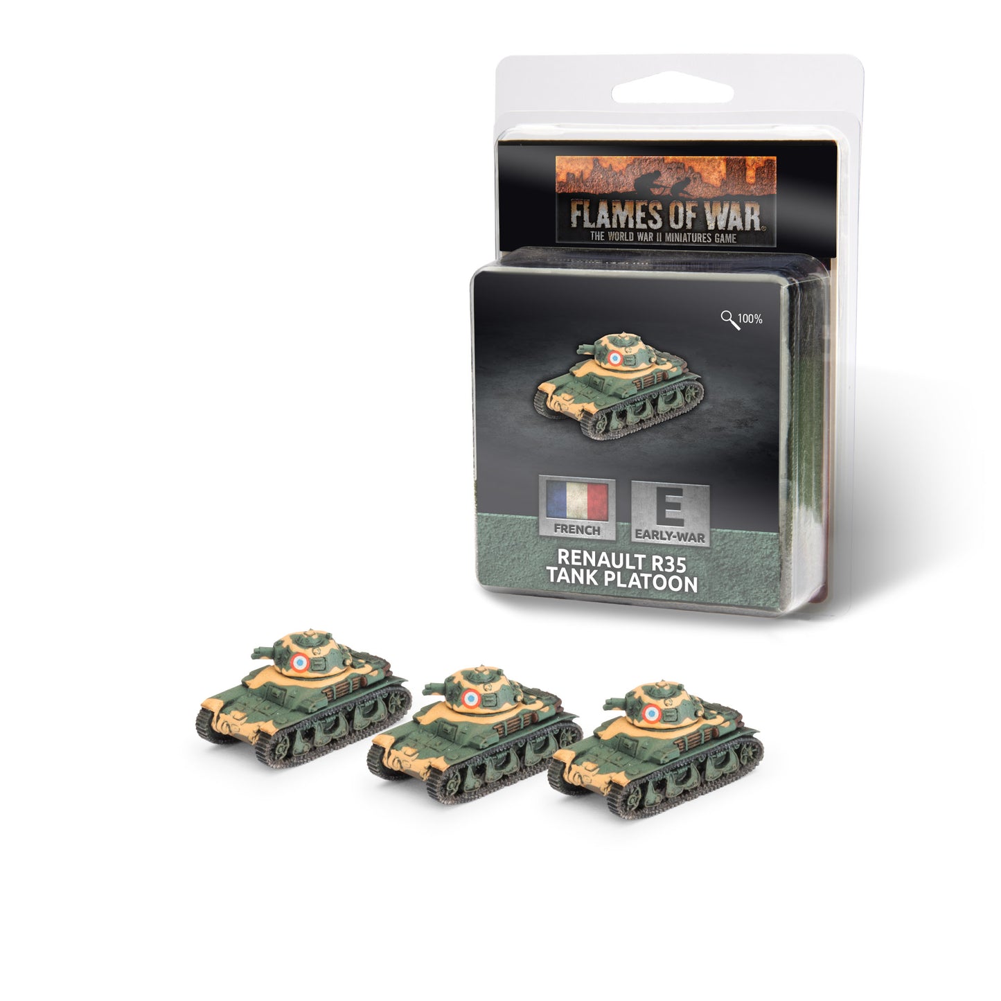Preorder - Renault R-35 Tank Platoon (x3)