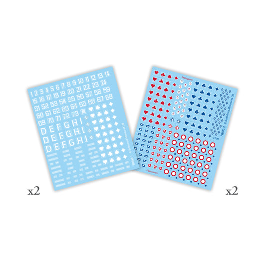 Preorder -  French Decals (x4) (EW)