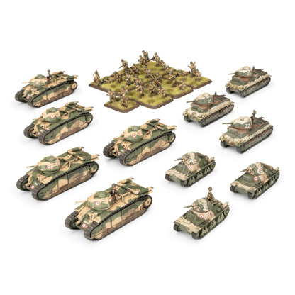 Preorder - French Char B1 bis Combat Company (plastic) (EW)