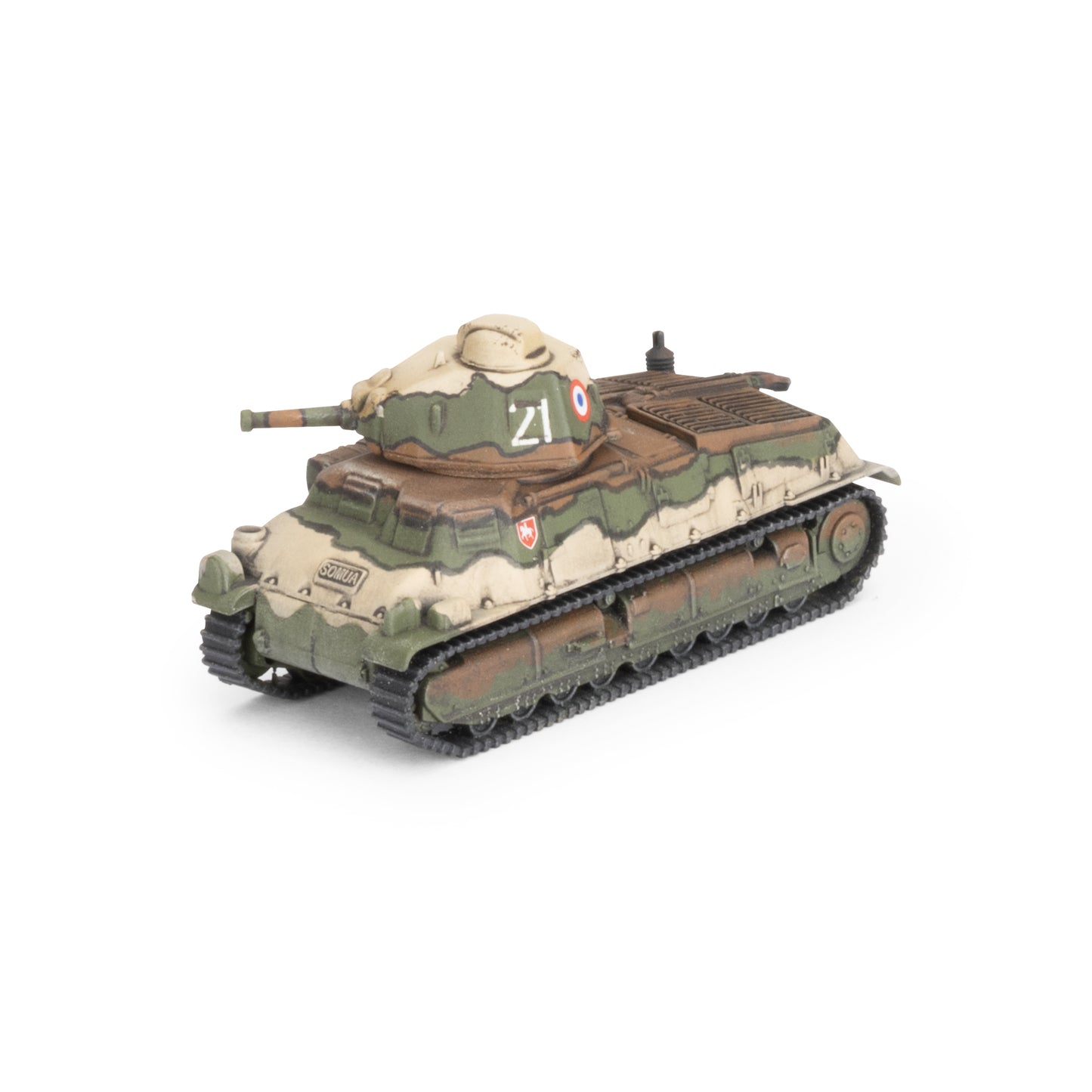 Preorder - S-35 Somua Tank Platoon (x5 Plastic)