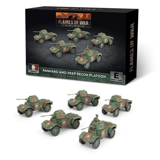 Preorder - Renault AMR 35 Recon Platoon (x3) (EW)
