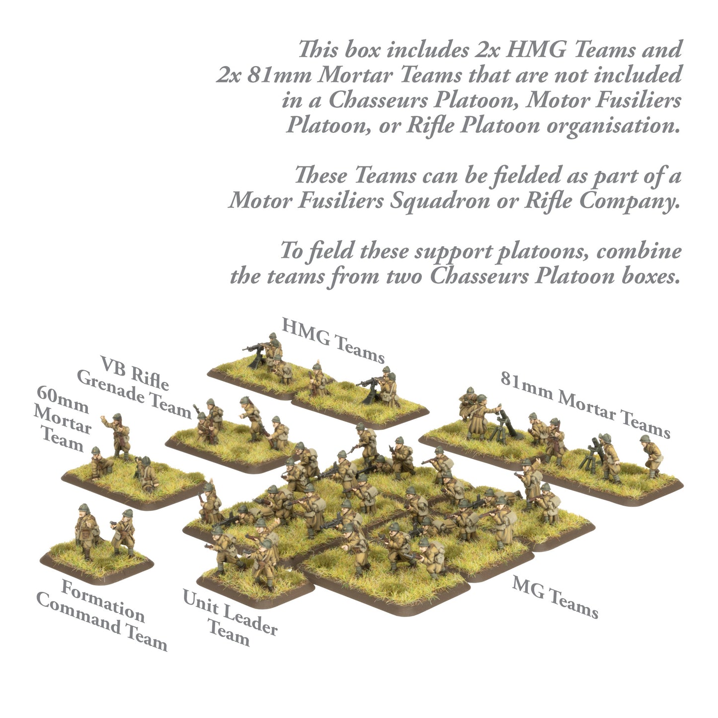 Preorder - Fusiliers Platoon (Plastic) (EW)