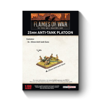 Preorder - Hotchkiss 25mm Anti-tank Platoon (x4 guns) (EW)