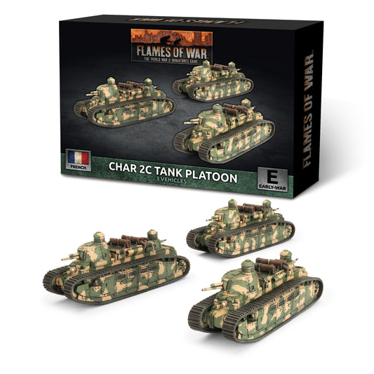 Preorder - Char 2C Tank Platoon (x3)