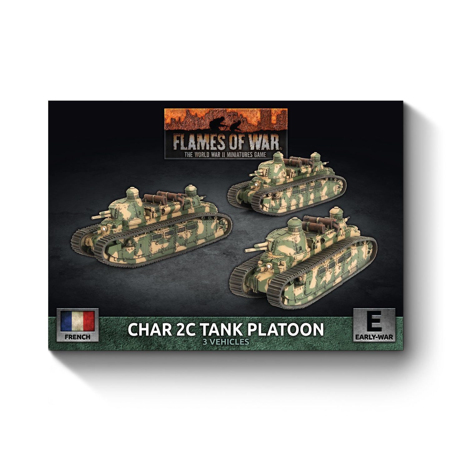 Preorder - Char 2C Tank Platoon (x3)