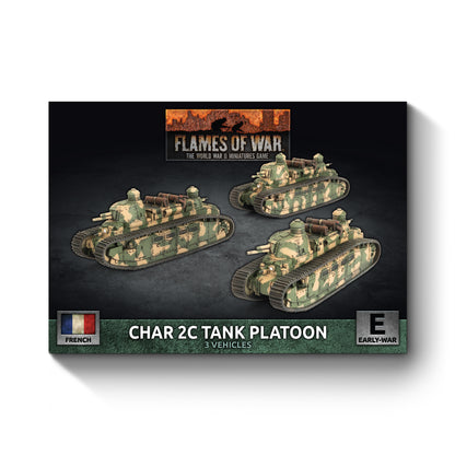 Preorder - Char 2C Tank Platoon (x3)